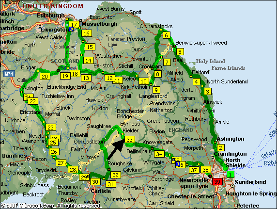 volledige route